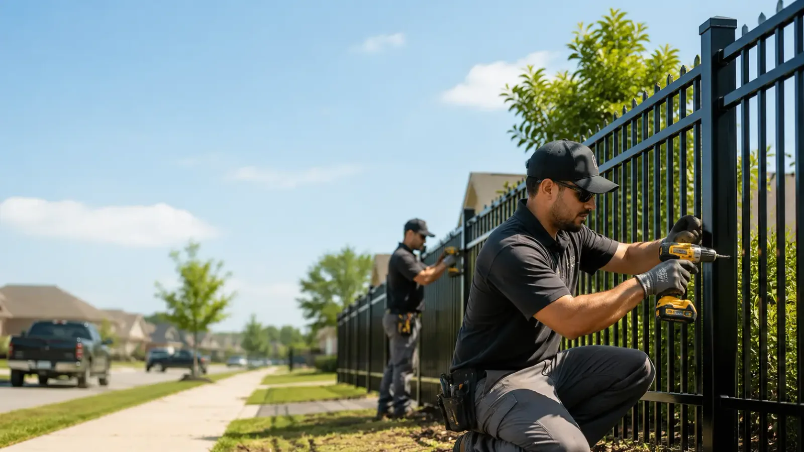 Metal Fence Installation in Zeeland, MI